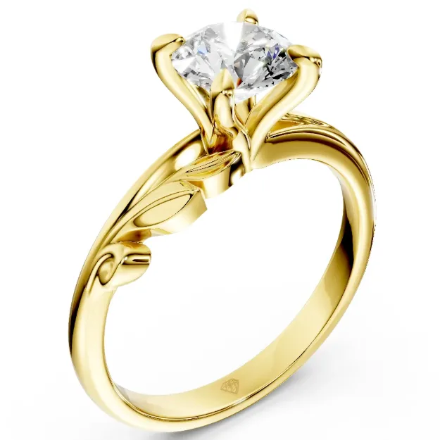 Ring AA461W, 14K Yellow 1